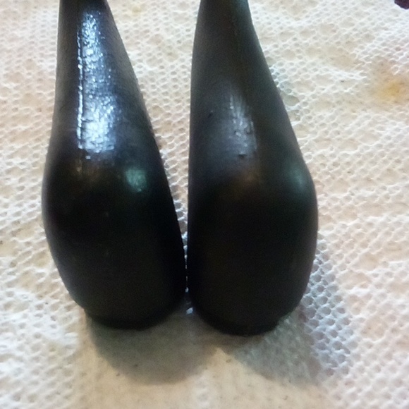 Whales of cast iron circa 1950 New Bedford Massachusetts 4.5" pair - Picture 6 of 7